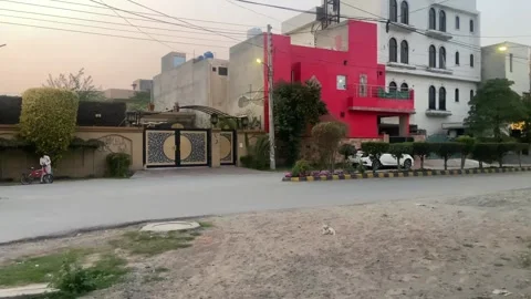 Dirty traffic making rush on roads in Lahore Pakistan on March 18, 2024 Video stock 269836660