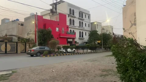Dirty traffic making rush on roads in Lahore Pakistan on March 18, 2024 Stock-Footage 269840613