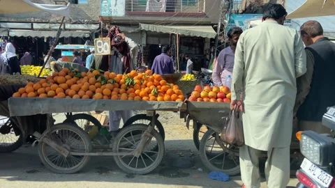 Dirty traffic making rush on roads in Lahore Pakistan on March 18, 2024 Stock-Footage 269847885