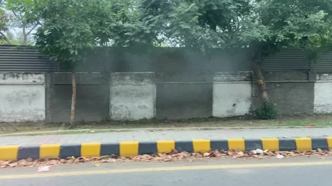 Dirty traffic making rush on roads in Lahore Pakistan on March 18, 2024 Stock Footage 273074831