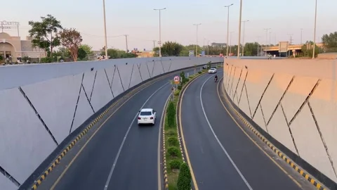 Dirty traffic making rush on roads in Lahore Pakistan on March 18, 2024 Stock-Footage 274166971
