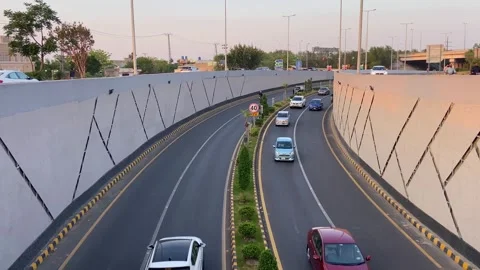 Dirty traffic making rush on roads in Lahore Pakistan on March 18, 2024 Stock-Footage 274168210