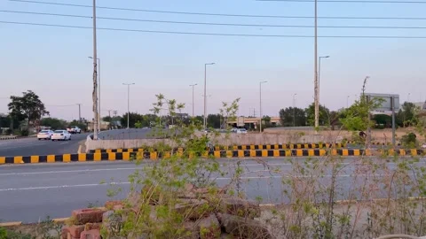 Dirty traffic making rush on roads in Lahore Pakistan on March 18, 2024 Stock Footage 274171051