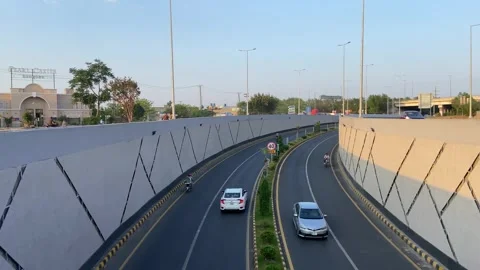 Dirty traffic making rush on roads in Lahore Pakistan on March 18, 2024 Stock-Footage 274171514