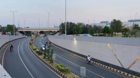 Dirty traffic making rush on roads in Lahore Pakistan on March 18, 2024 Stock-Footage 274171521