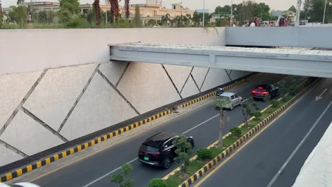 Dirty traffic making rush on roads in Lahore Pakistan on March 18, 2024 Stock Footage 274186370