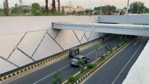 Dirty traffic making rush on roads in Lahore Pakistan on March 18, 2024 Stock-Footage 274186517