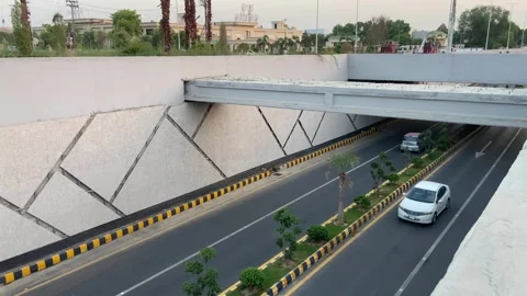 Dirty traffic making rush on roads in Lahore Pakistan on March 18, 2024 Stock-Footage 274187306