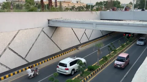 Dirty traffic making rush on roads in Lahore Pakistan on March 18, 2024 Stock-Footage 274187432