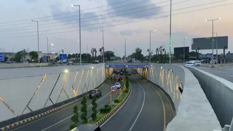 Dirty traffic making rush on roads in Lahore Pakistan on March 18, 2024 Stock Footage 274189870