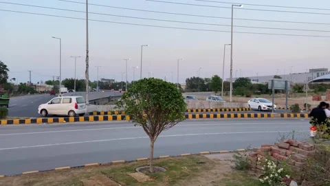 Dirty traffic making rush on roads in Lahore Pakistan on March 18, 2024 Stock Footage 274194244