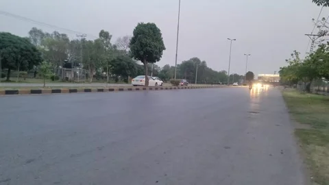 Dirty traffic making rush on roads in Lahore Pakistan on March 18, 2024 Stock Footage 275555310