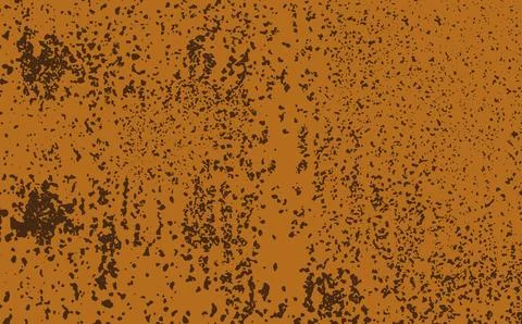 Dirty wall background, aged grainy messy metal. Vector Stock Illustration