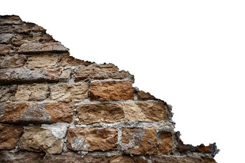 A dirty wall texture background on transparent background. Stock Photos