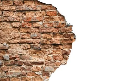 A dirty wall texture background on transparent Stock-Fotos