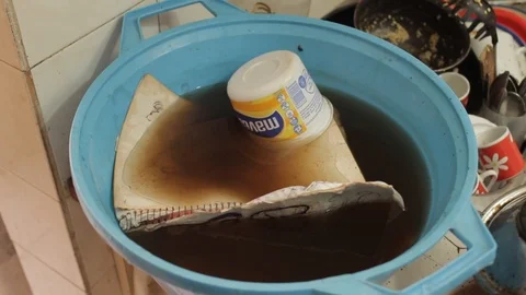 Dirty water Video stock 105616648