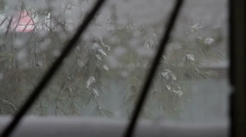 Dirty window Stock Footage 60617921