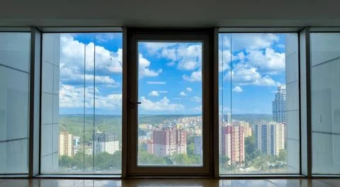 Dirty window Stock Photos