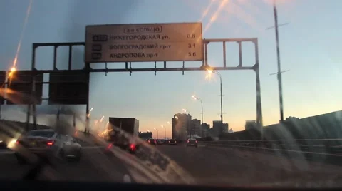 Dirty windshield, wiper Video stock 59144869