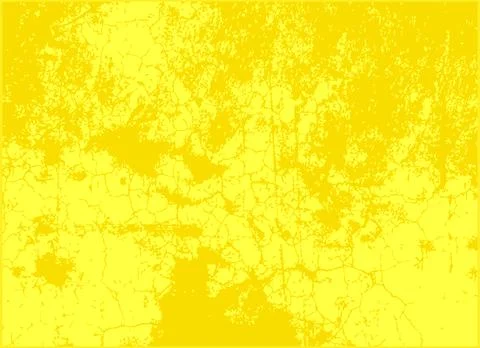 Dirty Yellow Wall Background Stock Illustration