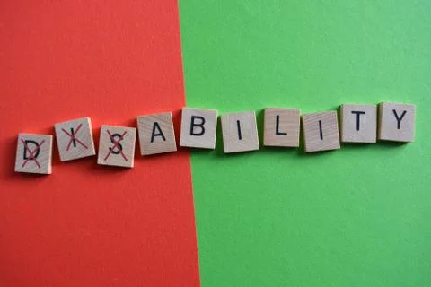 Disability, Ability Foto stock