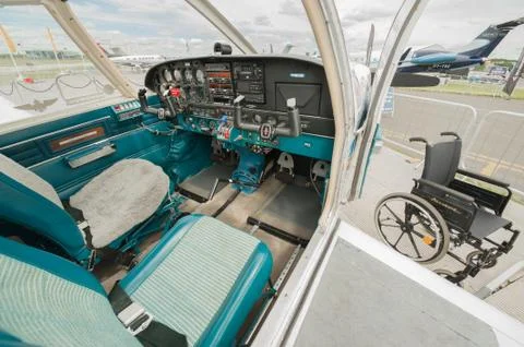 Disability aviation Stock Photos