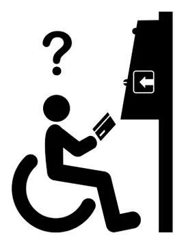 Disability Discrimination Stock-Illustration