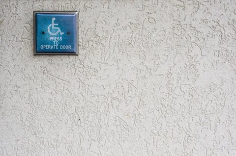 Disability door Stock Photos