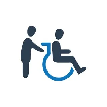 Disability Icon Illustrazione stock