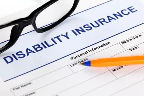 Disability insurance Stock Photos