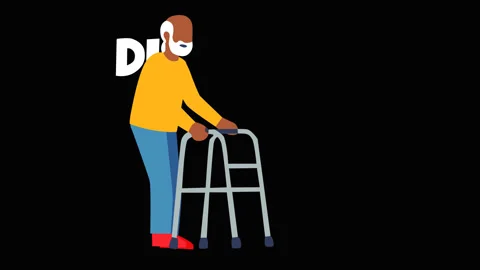 Disability Pride Month Senior Accessibility Awareness Animation 動画素材 336778853