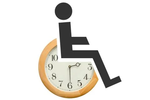 Disability symbol Illustrazione stock