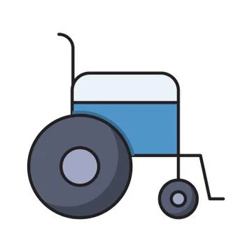 Disable flat color icon Stock Illustration