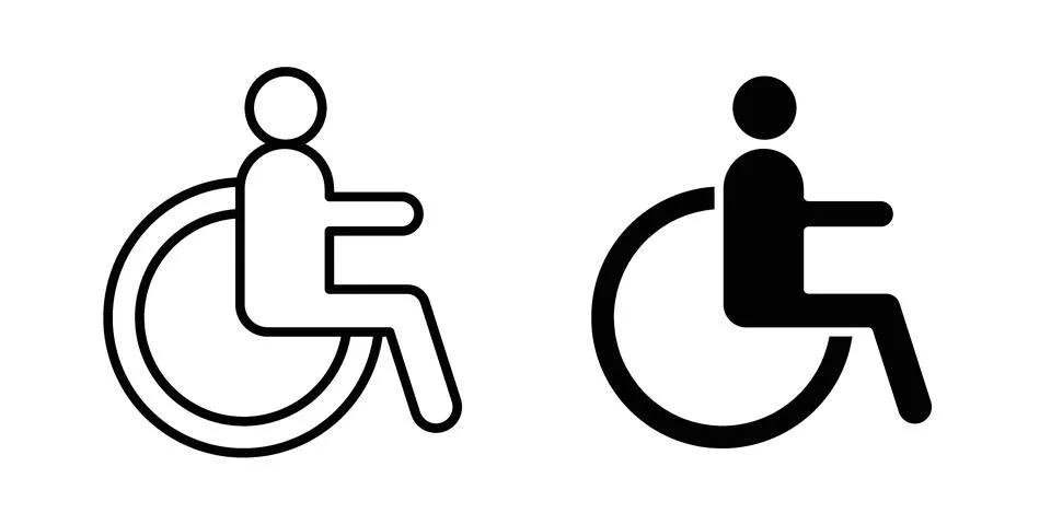 Disable icon Illustration Eps10 for web or app Ilustração Stock