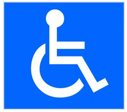 Disabled Access Stock Illustration