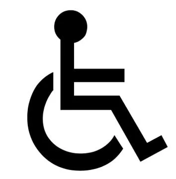 Disabled Access Stock Illustration