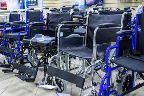 Disabled carriage. Stock Photos
