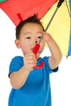 Disabled chinese boy Stock Photos