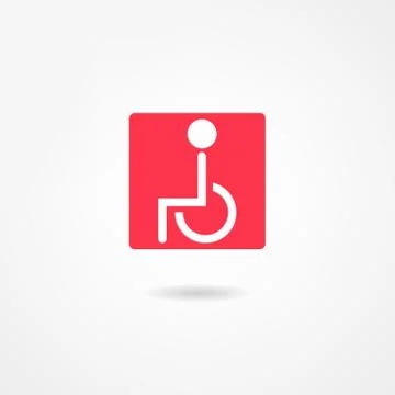 Disabled icon Stock Illustration