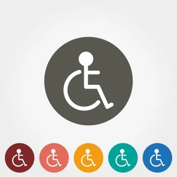 Disabled icon Stock Illustration