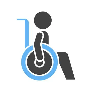 Disabled icon vector image. Stock-Illustration