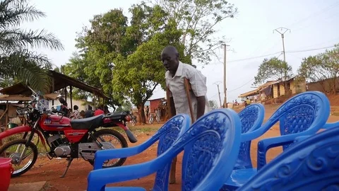 Disabled man dancing Stock Footage 80610281
