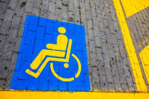 Disabled only Stock Photos
