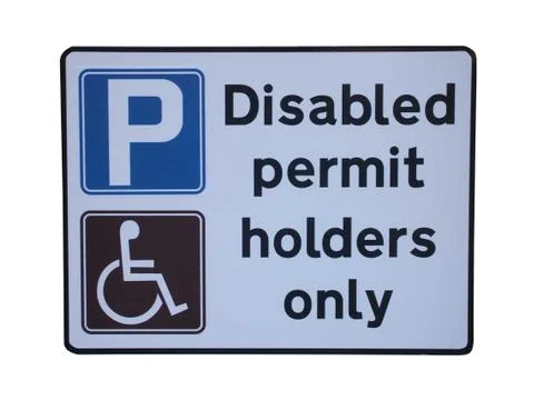 Disabled Parking. Stock Photos