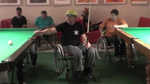 Disabled people Stock Footage 102380076