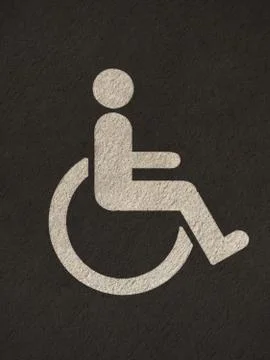 Disabled sign Stock Illustration