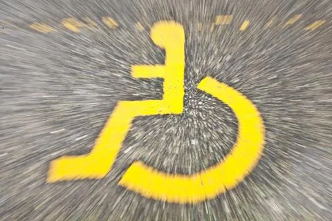 Disabled sign Stock Photos