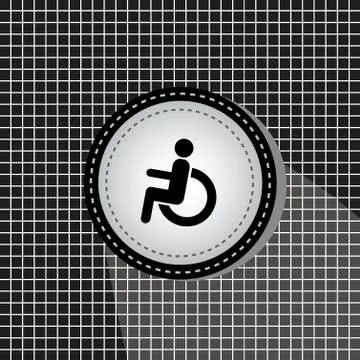 Disabled symbol Stock Illustration