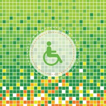 Disabled symbol Stock Illustration