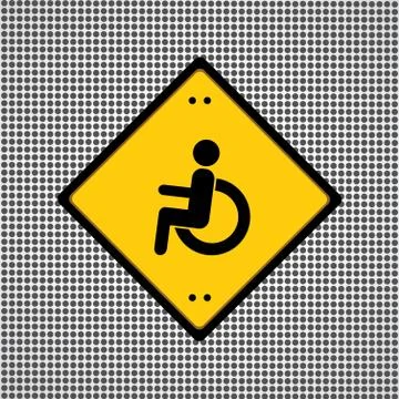 Disabled symbol Stock Illustration